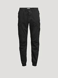 Stretch Cotton Cargo Pants