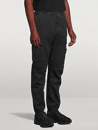 Stretch Cotton Cargo Pants