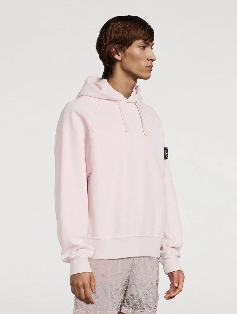 Brushed Organic Cotton Fleece Hoodie
