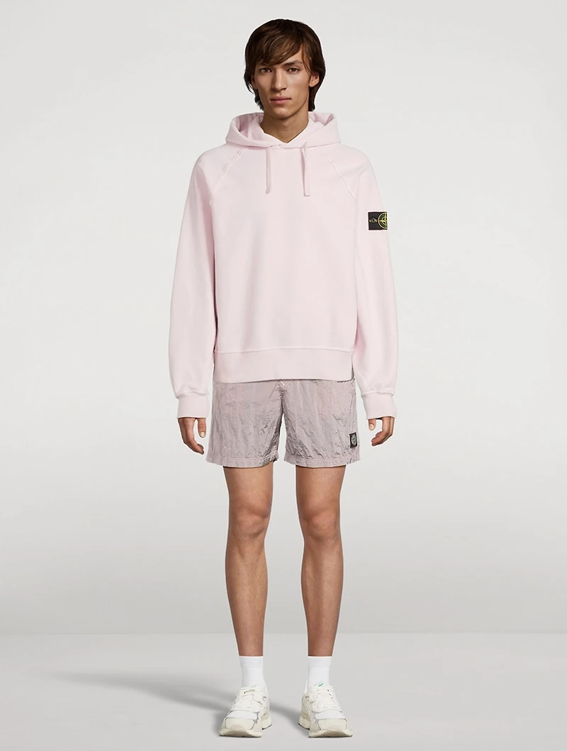 Brushed Organic Cotton Fleece Hoodie