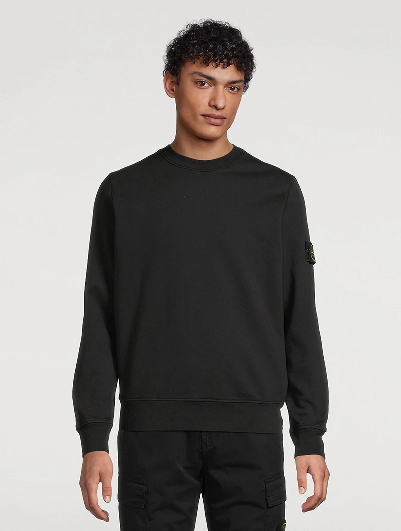 Cotton Crewneck Sweatshirt