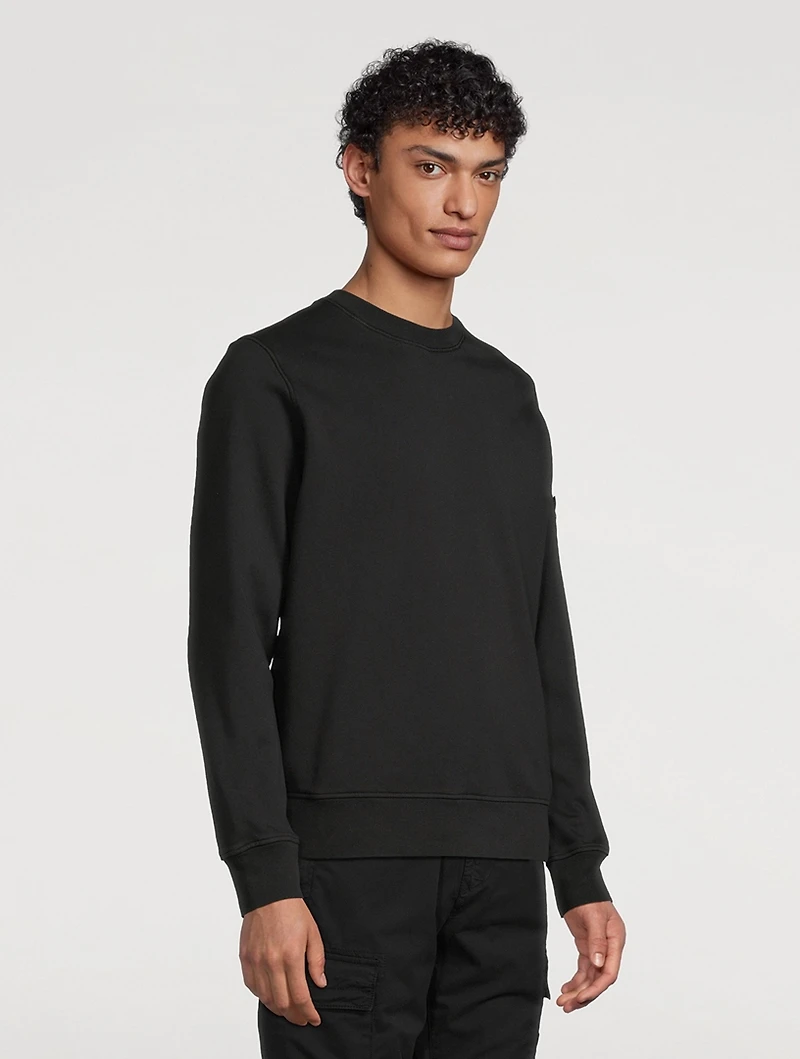Cotton Crewneck Sweatshirt