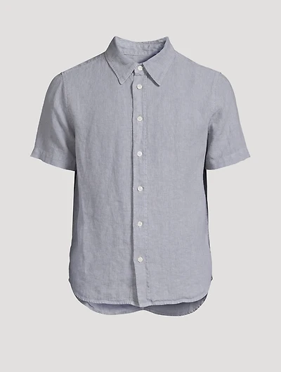 Cairo Linen Short-Sleeve Shirt