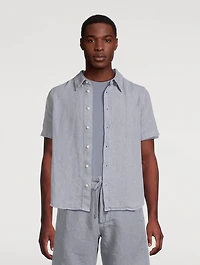 Cairo Linen Short-Sleeve Shirt