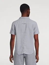 Cairo Linen Short-Sleeve Shirt