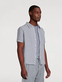 Cairo Linen Short-Sleeve Shirt