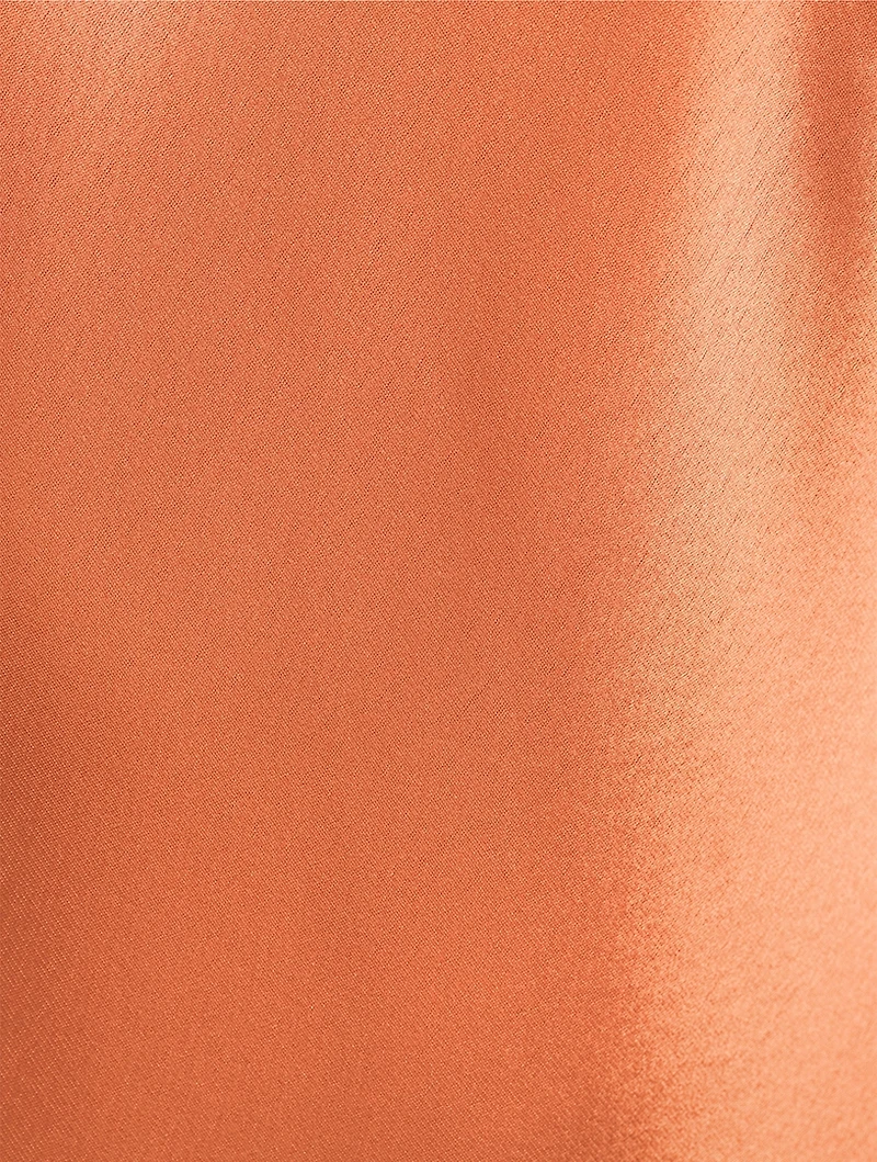 Sienna Satin Halter Dress