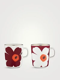 Set Oiva/Juhla Unikko Mugs