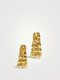Brut Armor Clip Earrings