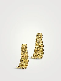 Brut Armor Clip Earrings