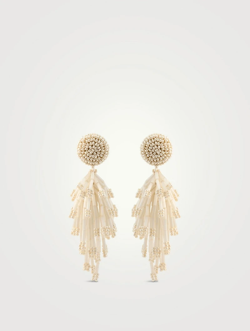 Fringed Tassel Earrings