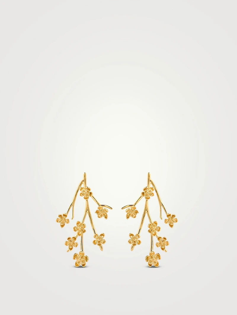 Cherry Blossom Branch Earrings