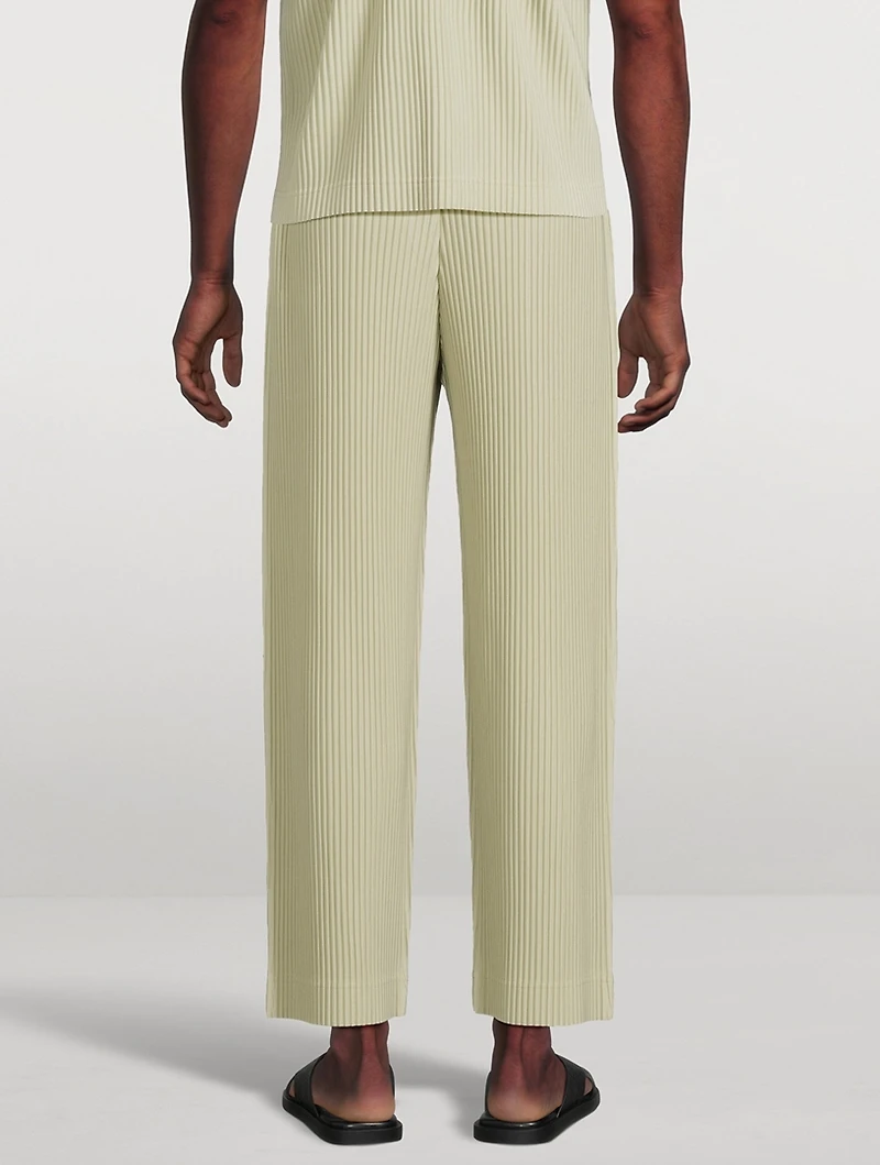 Tailored Pleats 2 Straight-Leg Pants