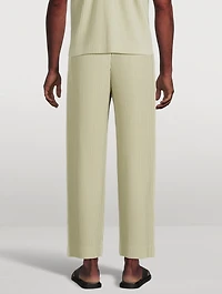 Tailored Pleats 2 Straight-Leg Pants