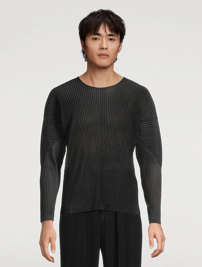 Light Mesh Long-Sleeve T-Shirt