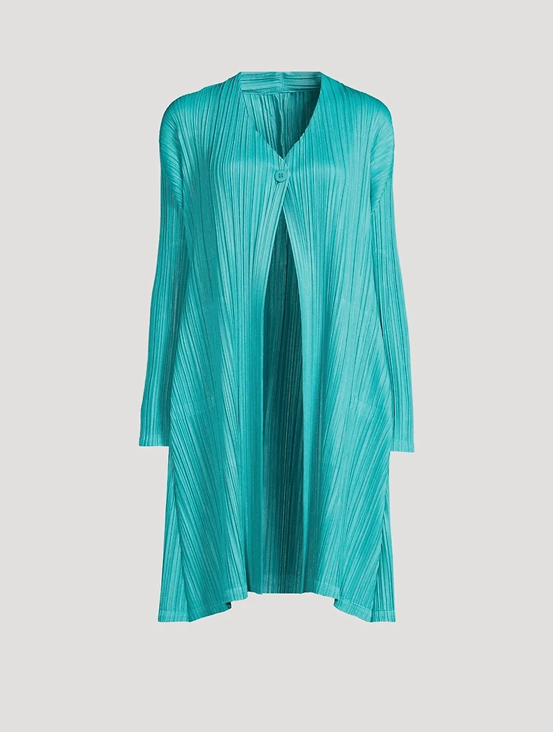 Mellow Pleats Cardigan
