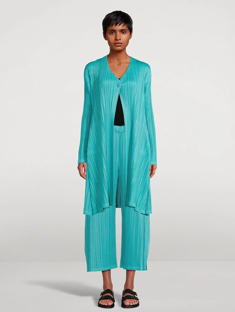 Mellow Pleats Cardigan