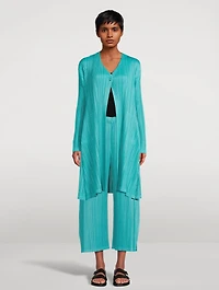Mellow Pleats Cardigan