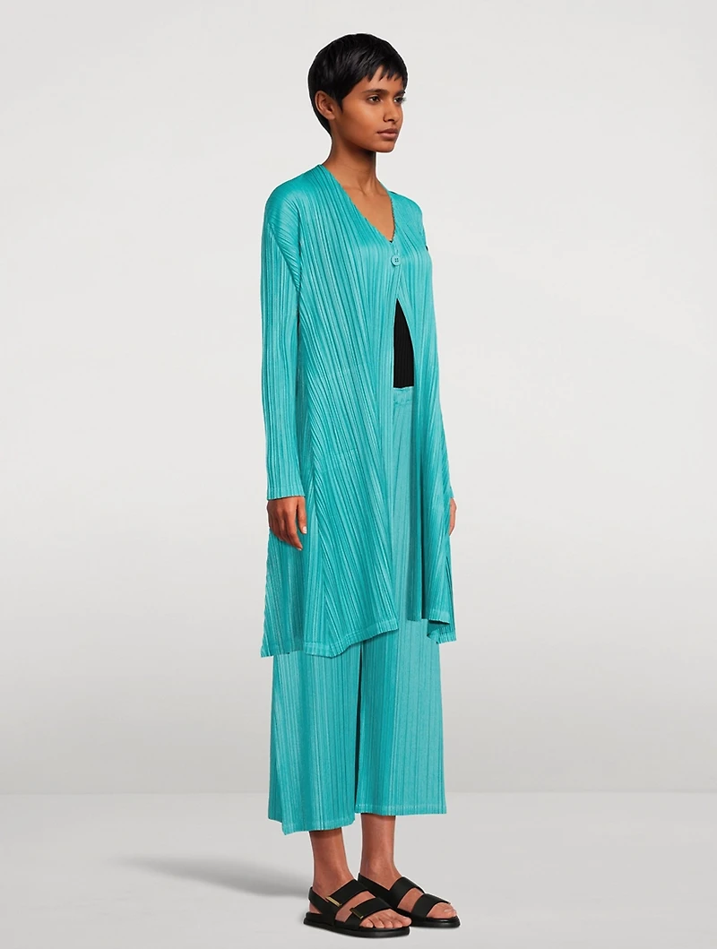 Mellow Pleats Cardigan