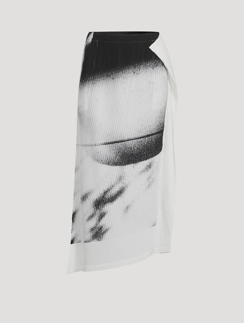 Shadow Study Pleats Skirt