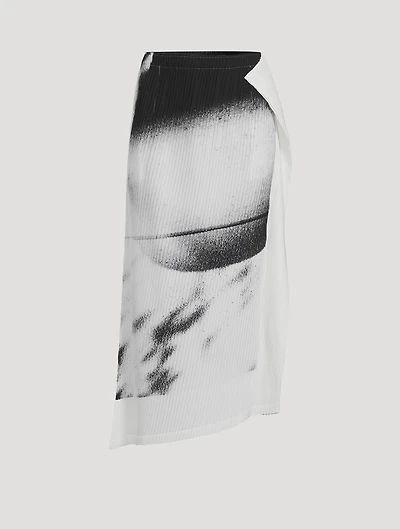 Shadow Study Pleats Skirt