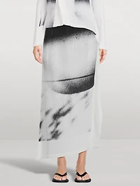 Shadow Study Pleats Skirt