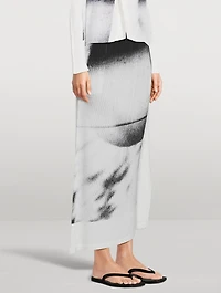 Shadow Study Pleats Skirt