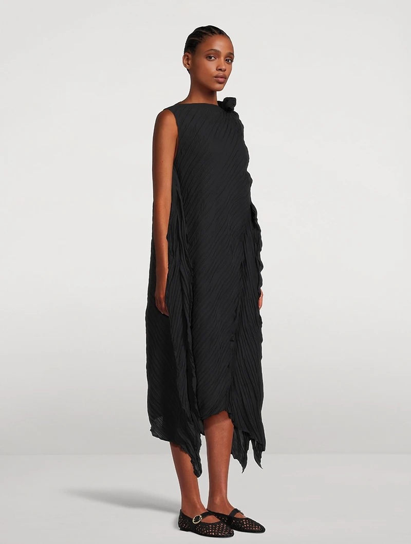 Wrinkled N Twisted Dress