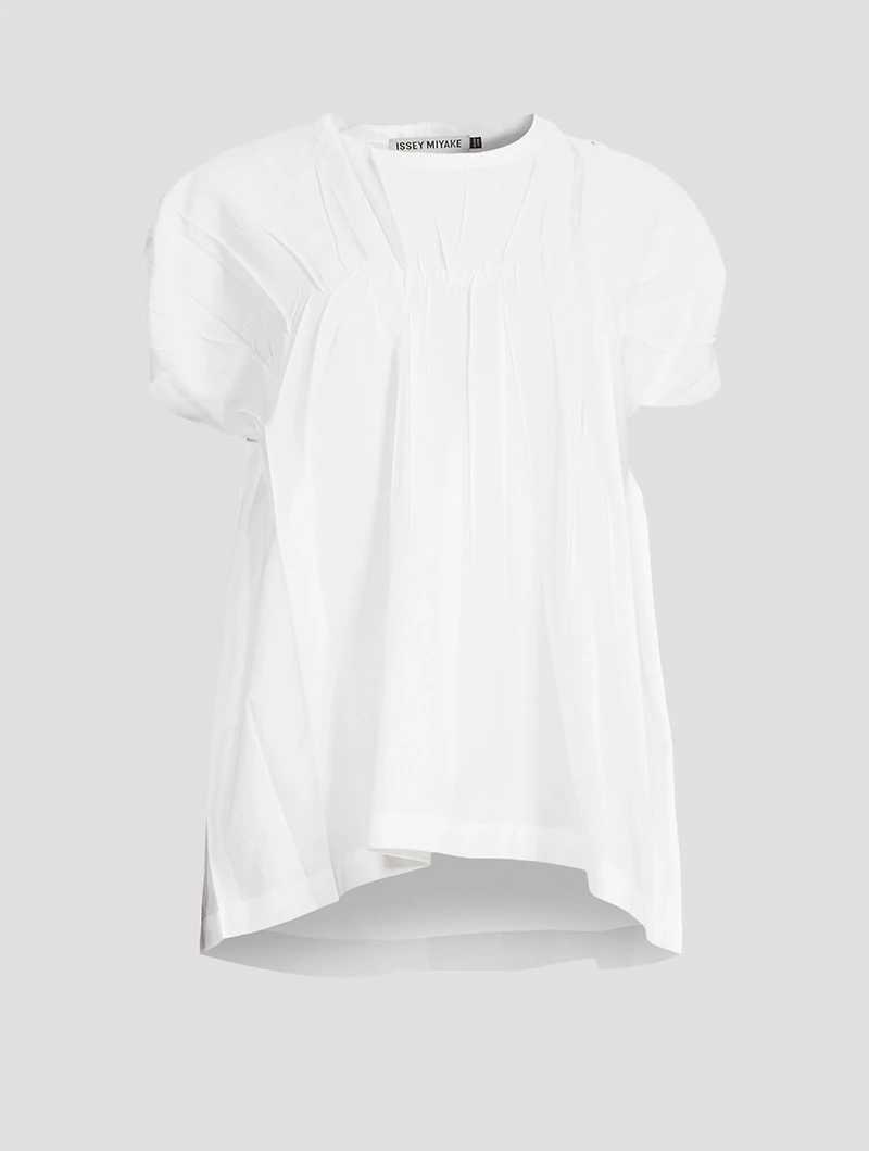Crimped And Pressed T-Shirt