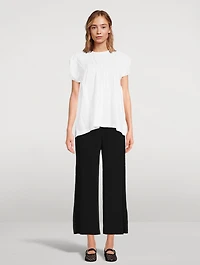 Crimped And Pressed T-Shirt