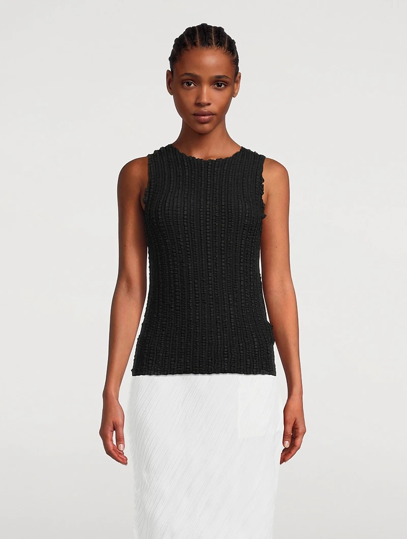 Jellyfish Pleats Top