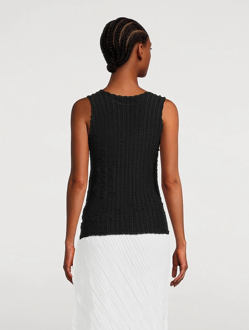 Jellyfish Pleats Top