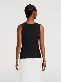 Jellyfish Pleats Top