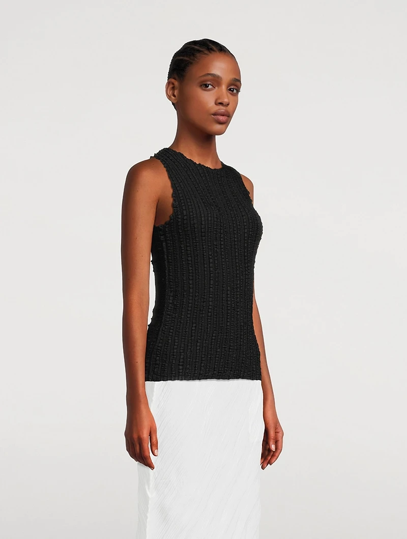 Jellyfish Pleats Top