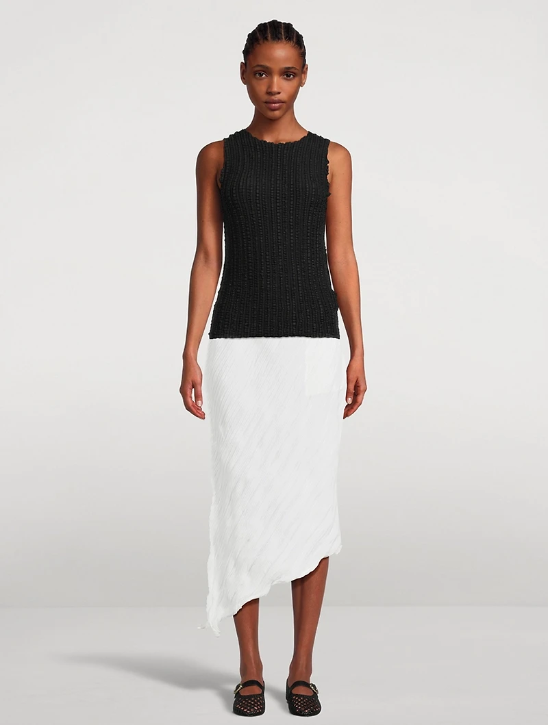 Jellyfish Pleats Top
