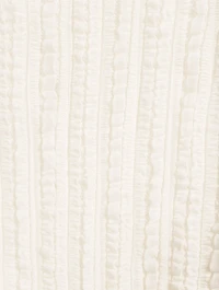 Jellyfish Pleats Mockneck Top