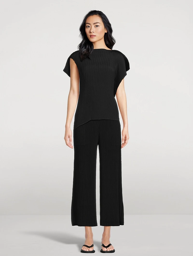 Shadow Study Pleats Solid Top