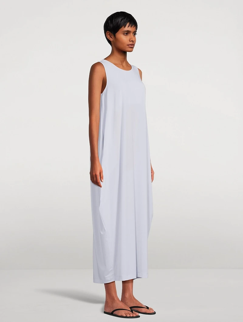 Drape Jersey-56 Midi Dress