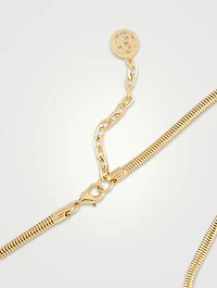 Gladys Long Drop Lariat Necklace