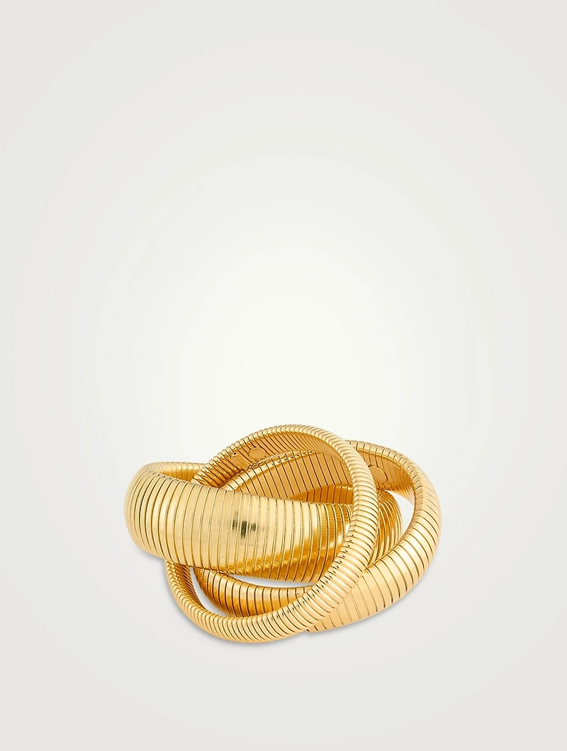 Set Of Three Thick Cobra Bracelets