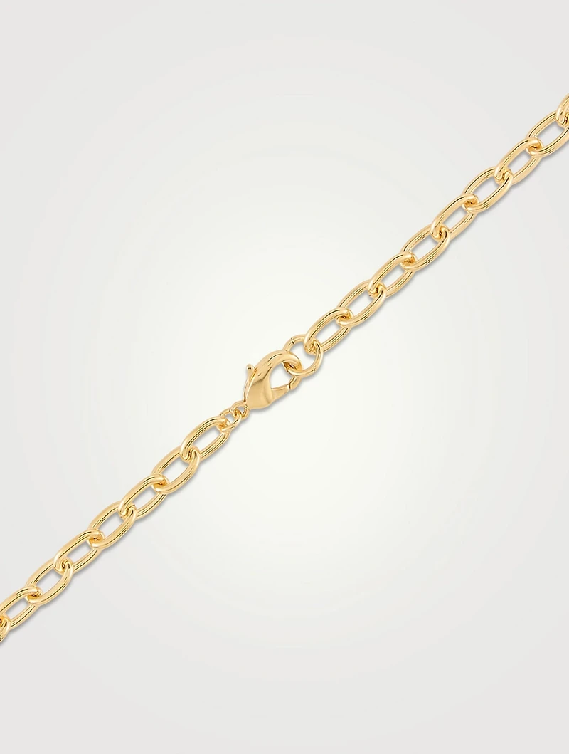 Long Link Chain Necklace