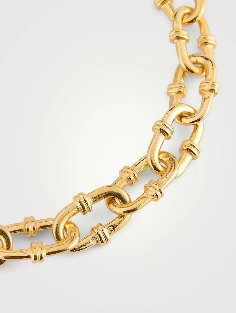 Wide Link Chain Necklace
