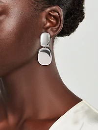 Zuni Clip-On Drop Earrings