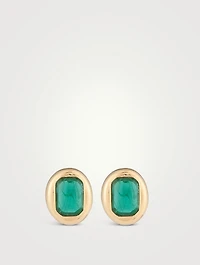 Stone Clip-On Earrings
