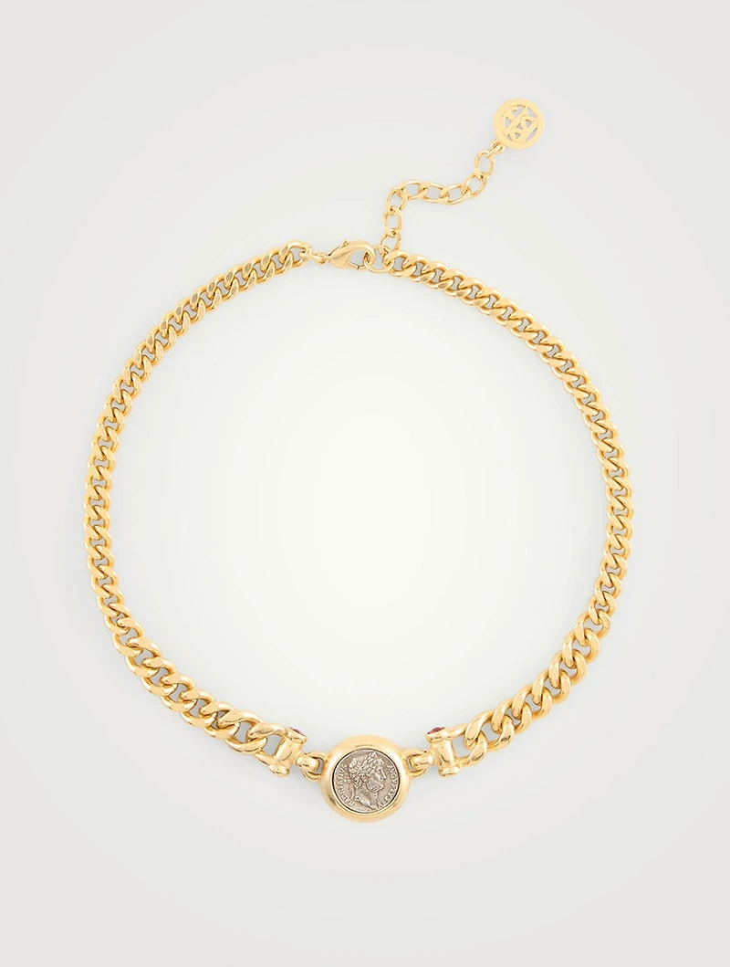 Giovanni Coin Chain Necklace