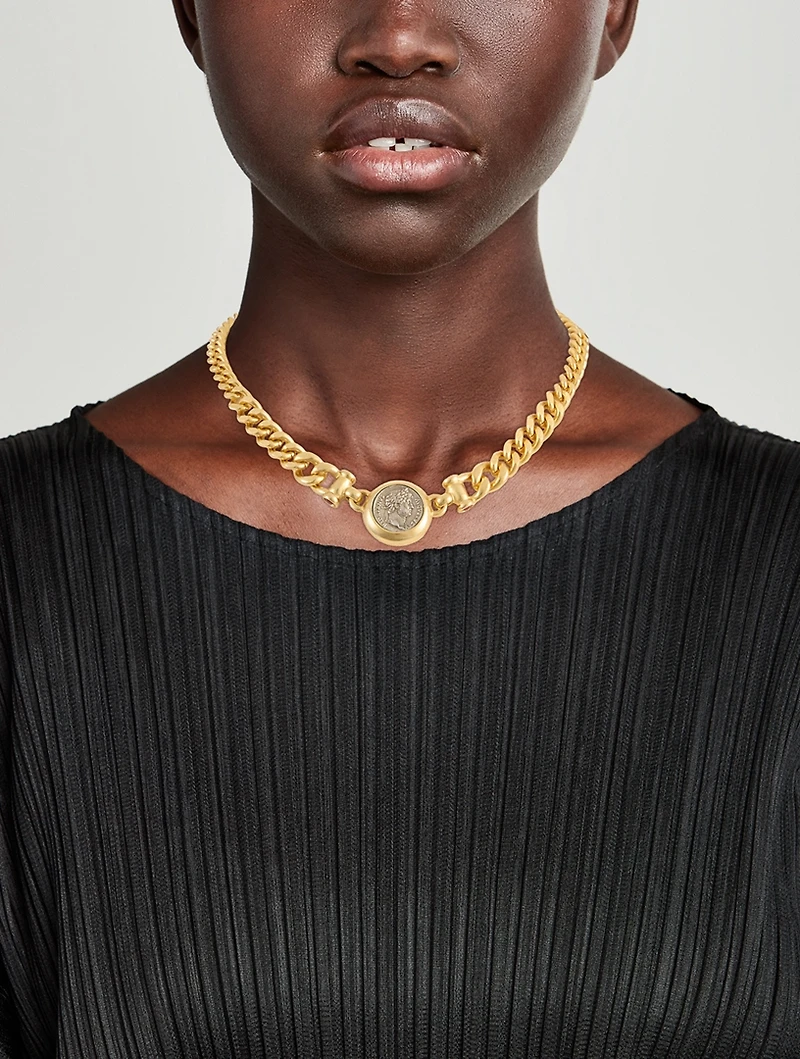 Giovanni Coin Chain Necklace