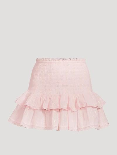 Ollyn Smocked Mini Skirt