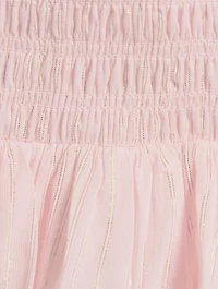 Ollyn Smocked Mini Skirt