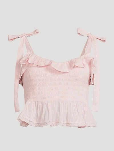 Voto Smocked Blouse