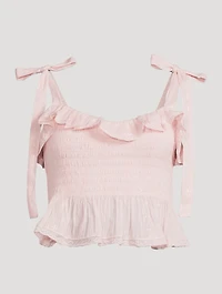 Voto Smocked Blouse